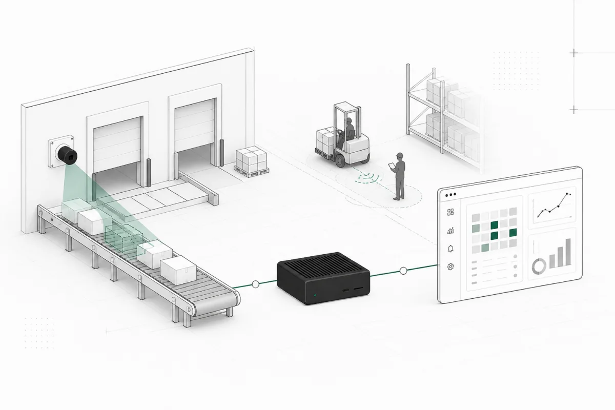Logistics & warehousing Vision AI use case